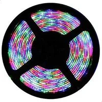 Generic 5 Meters 300 Smd LED Strip Rgb With Remote And Power Supply