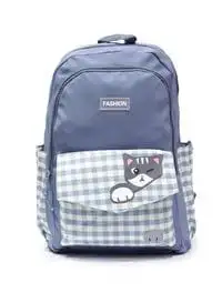 حقيبة ظهر مدرسية للبنات، مصنوعة من مزيج النايلون عالي الجودة، باللون الأزرق