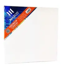 MASCO Premium Canvas Art Board 30x30 Cm, White