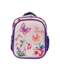 MASCO 13 Inches My Butterfly Printed Girls Kindergarten School Bag