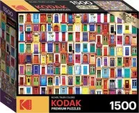 Cra-Z-Art Kodak, 1500 Pieces Puzzle - Collage Of Ancient Colorful Doors From Around The World, Multicolor, Ca-8905Aa_429283