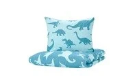 Generic Duvet Cover And Pillowcase, Dinosaur/Blue150X200/50X80cm