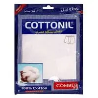 Cottonil White Underwear Short Combed Large