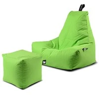 Extreme Lounging Mighty Outdoor Bean Bag + Box - Lime