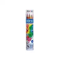 DOMS Colour Pencil Round Small Tin Set Of 12 Shades