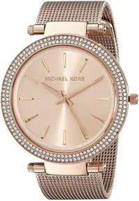 Michael Kors Women's Quartz Watch, Analog Display And Stainless Steel Strap MK3369