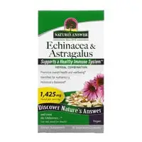 Nature's Answer Immune System Support Echinacea And Astragalus - 90 Capsules