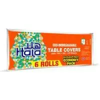 Hala Table Cover Travel Pack  6 Rolls  120 Sheets