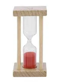 Generic Hourglass Timer Sand Clock, Beige/Clear