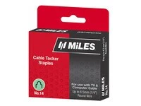MiLES by Kangaro NO14-6.5MM Cable Tacker Staples