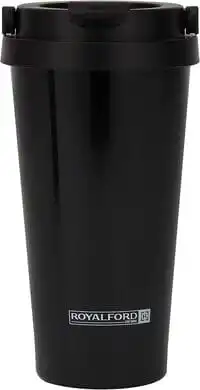 Royalford 450 ml / 15.2Oz Stainless Steel Vacuum Tumbler- Rf11249 Portable, Leak-Resistant And Light-Weight Suitable For Indoor And Outdoor Use Blue