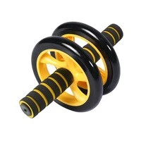 Double Abdomen In Wheel With Mat Yellow & Black