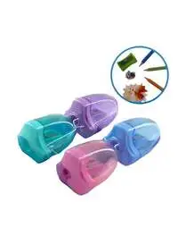 Rolly Toys 4 Pcs Manual Pencil Sharpener With Plastic Shell High Quality Steel Blade For School