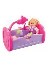 Child Toy Baby Doll With Bed And Accessories Toy For Kids
