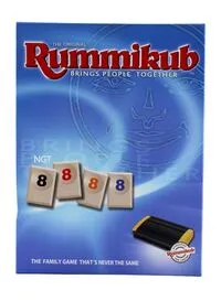 Time Rummikub Family Board Game