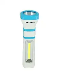 Krypton Knfl5087 Rechargeable Led Flashlight With Lantern Blue/White 14X6X4Cm