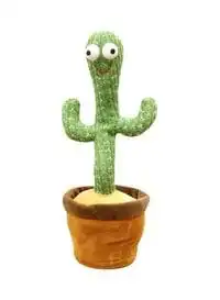 Xiuwoo Dancing Cactus Plush Stuffed Toy With Music