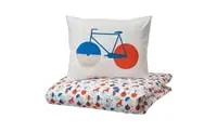 Generic Duvet Cover And Pillowcase, Bicycle Pattern150X200/50X80cm