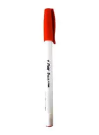 Flair Peach Ball Pen 1.0mm Set of 10 pcs, Red