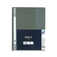 Double A Report File A4 Grey, Clear Front Report Covers Project File For School Office
