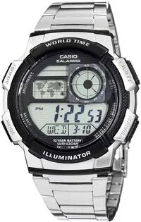 Casio Stainless Steel Digital Watch12