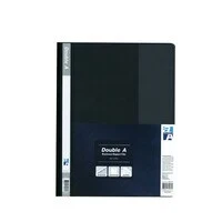 Double A Report File A4 Black, Clear Front Report Covers Project File For School Office