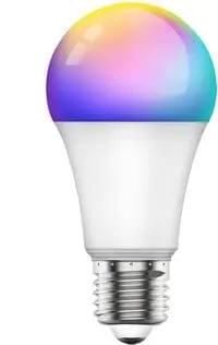 Sky-Touch Smart LED Bulb E27 Remote Control Color Adjustable Light Works With Alexa, Echo, 220V/230V 10W 3000K