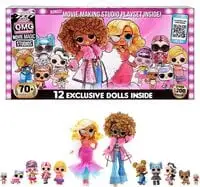 LOL Surprise! Omg Movie Magic Studios With 70+ Surprises To Unbox, Including 12 Dolls, Multicolor, 576532