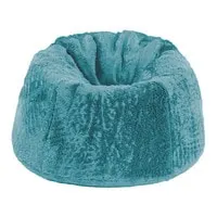 In House Kempes Fur Bean Bag Chair - Large - Turquoise