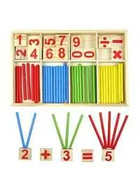 LW Wooden Counting Sticks Toys
