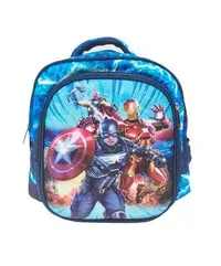 MASCO 12 Inches Avengers Captain America Printed Boys Kindergarten School Bag
