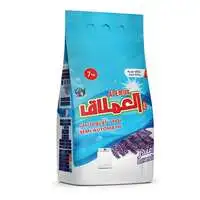 Al Emlaq Low Foam Detergent Powder For Semi-Automatic Washing Machines, Lavender 7kg