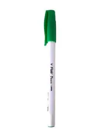 Flair Peach Ball Pen 1.0mm Set of 10 Pcs, Green