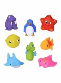 Munchkin 8-Piece Ocean Squirts Bath Toy