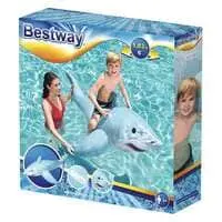 Bestway - Shark Rider, -Shark Shaped- Balloon For Swimming Pools, 1.83m x1.02m