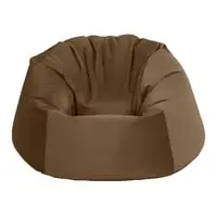 In House Niklas Velvet Bean Bag Chair - Medium - Light Brown