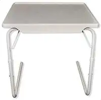 Generic Multi Purpose Foldable Table White