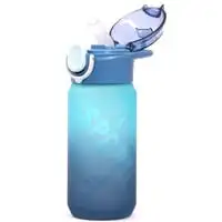 زجاجة مياه إيزي كيدز 500 مل بمقبض - أزرق