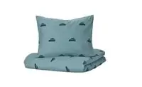 Generic Duvet Cover And Pillowcase, Car Pattern/Blue150X200/50X80cm