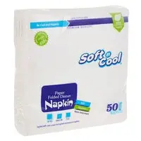 Soft n Cool paper napkins 40x40cm 50pieces