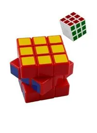 Rolly Toys 2 In 1 Rubiks Cube Magic Cube Puzzle Stress Relief Early Education Development Toy