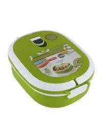 Royalford Square Lunch Box Green/White 350Ml