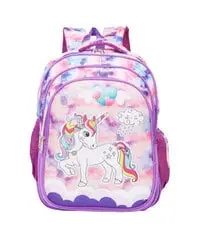 MASCO 16.5 Inches Unicorn Printed Girls School Bag