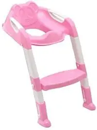 Generic Folding Baby Potty Training Toilet Chair With Adjustable Ladder Children Kids Boys Girls Potty Seat Anti-Slip Pedals Toilets