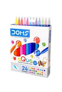 DOMS 24 Shades Aqua Water Colour Pen