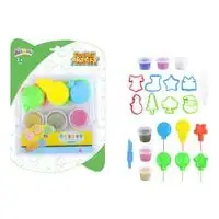 KidzPro Pocket Money Play-Doh With 3 Tubs Assorted Design 4 PCS