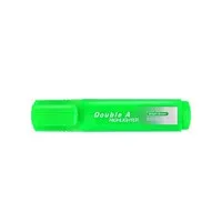 Double A Highlighter Bright Green Set Of 10 Pcs