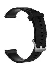 Fitme Classic Replacement Band For Polar Vantage M And Grit X Watch (22mm), Black
