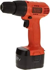 Black & Decker 18V 1.5Ah Li-Ion Cordless Electric Compact Drill Driver With 2 Batteries In Kitbox For Wood Drilling & Screwdriving/Fastening, Orange/Black - Bcd001C2K-Gb, 2 Years Warranty