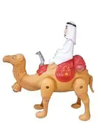 Rally Battery Operated Walking Desert Camel Toy With Lights And Music For Kids